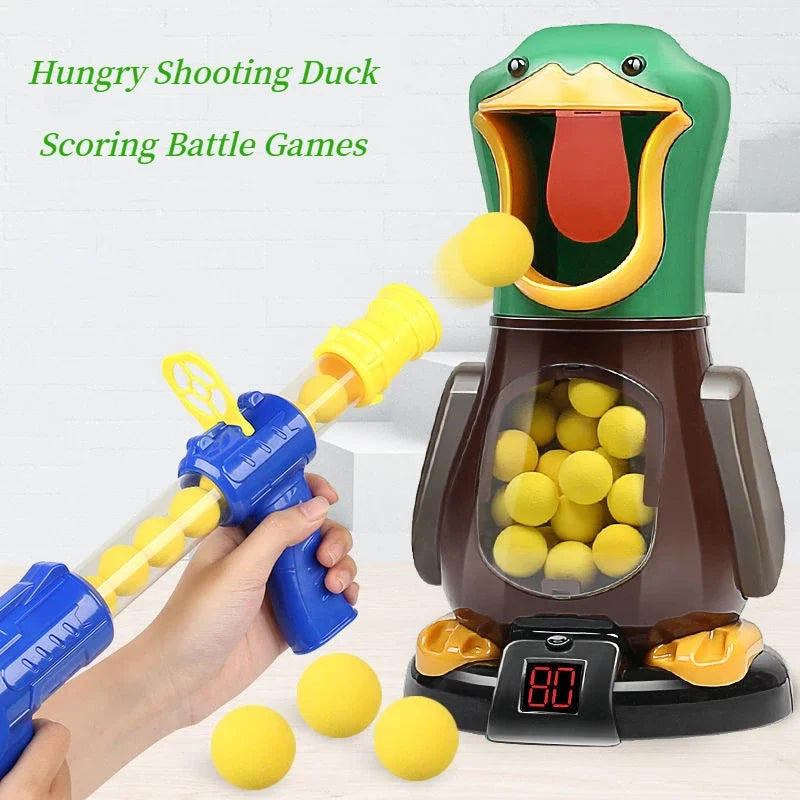 Plaisir en famille avec le jeu de tir de canards à air comprimé - Sécuritaire, facile et divertissant !